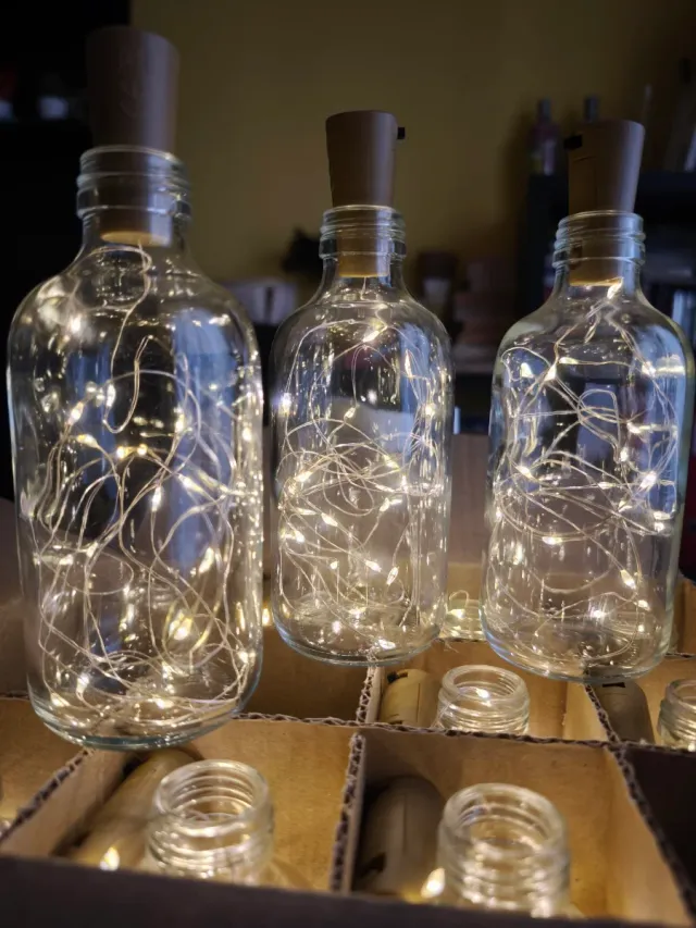 Botellas LED Decorativas | Lámparas Ambiente