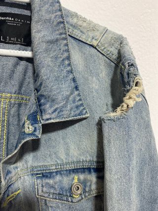 Chaqueta vaquera Bershka mujer Talla L