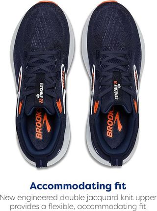 Brooks Glycerin 22 Zapatillas Hombre Azul/Naranja
