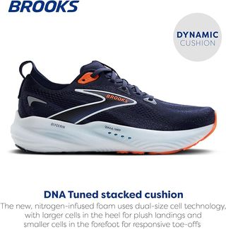 Brooks Glycerin 22 Zapatillas Hombre Azul/Naranja