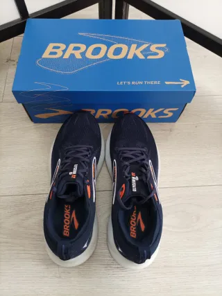 Brooks Glycerin 22 Zapatillas Hombre Azul/Naranja