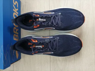 Brooks Glycerin 22 Zapatillas Hombre Azul/Naranja