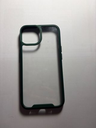 Cover iPhone 14 Trasparente e Verde