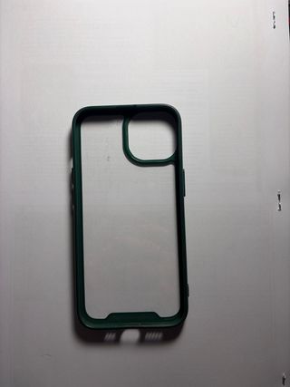 Cover iPhone 14 Trasparente e Verde