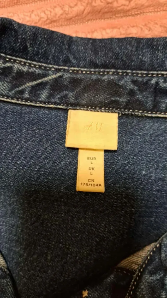 Chaqueta vaquera larga