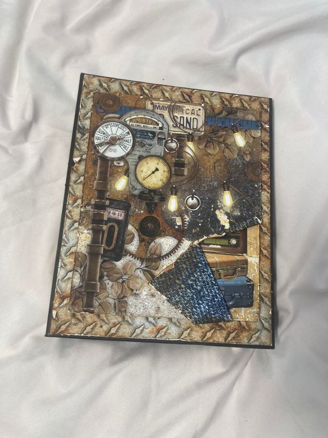 Álbum de Fotos Estilo Steampunk