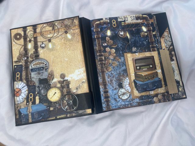 Álbum de Fotos Estilo Steampunk