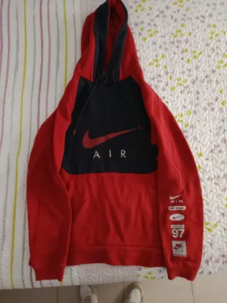 Sudadera Nike Air Max 97 Roja y Negra