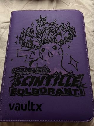 Album Raccoglitore Vaultx Pikachu Scarlatto Violet