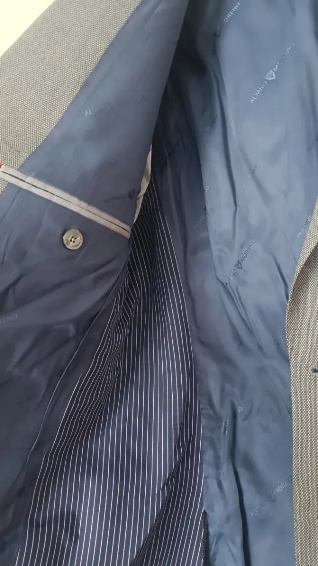 Traje de chaqueta gris Alvaro Moreno