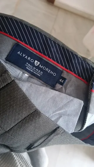 Traje de chaqueta gris Alvaro Moreno