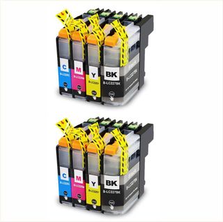 Pack 8 x Brother LC227 XL - LC225 XL