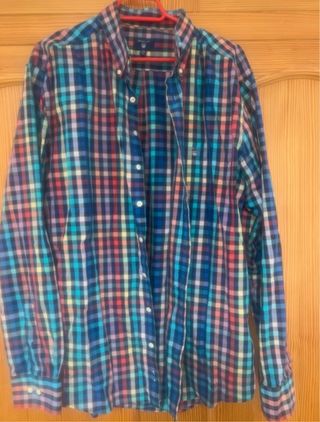 Camisa GANT cuadros multicolor