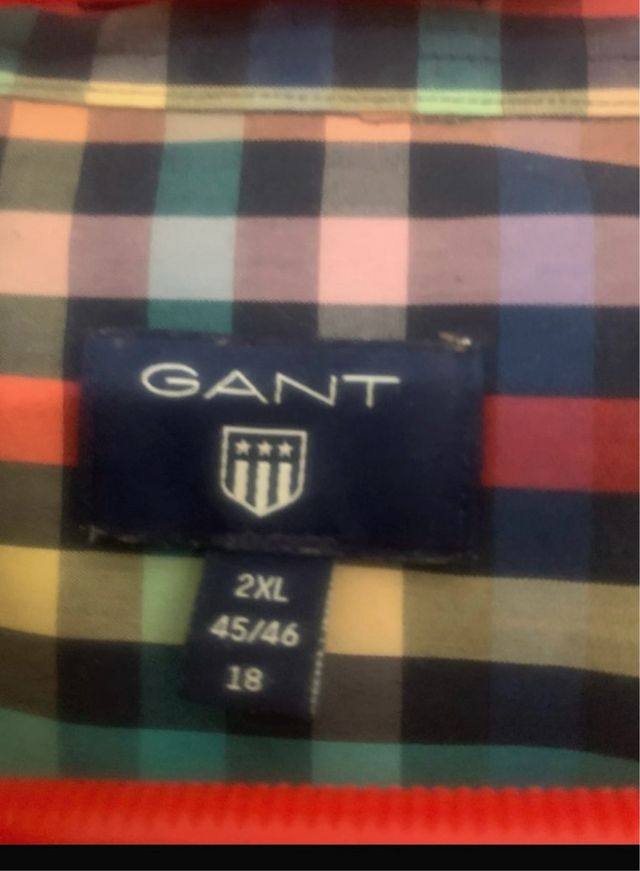 Camisa GANT cuadros multicolor