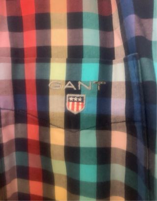 Camisa GANT cuadros multicolor