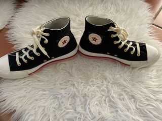 Zapatillas tipo bota Converse Negras Mujer
