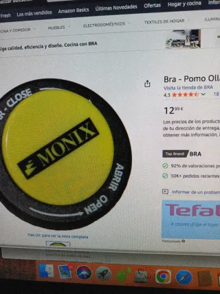 Pomo Olla Presión Monix Clásica