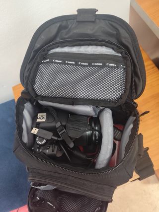 Cámara Canon EOS 550D + Lente