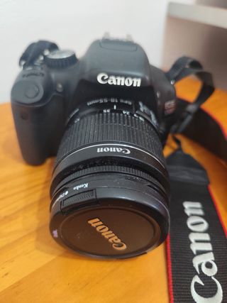 Cámara Canon EOS 550D + Lente