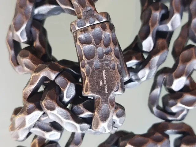 Collar Acero Labrado Vintage