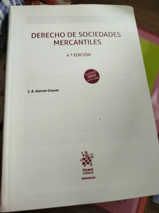 Derecho de sociedades mercantiles 4ª Edición 2025