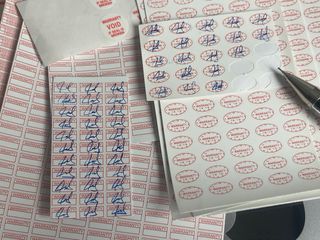 Sellos/garantía de nuestras piezas de Original M@C