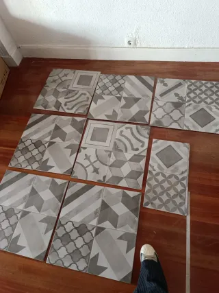 Baldosas de suelo con diseñotipo hidráulico