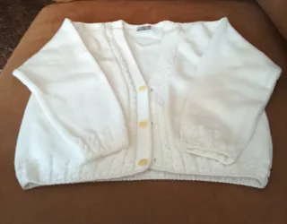 Giacchetta bianca per neonati