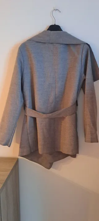 Abrigo gris talla única S/M