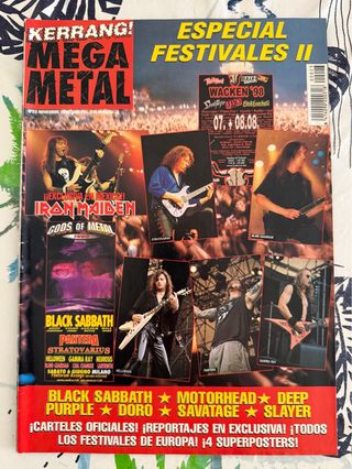 Revista Kerrang! Mega Metal. Número 23