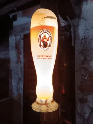 Cartel Luminoso Franziskaner Weissbier