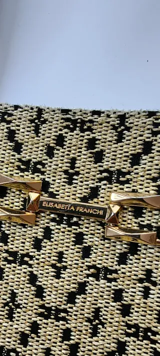 Elisabetta Franchi Borsa Shopper Jacquard