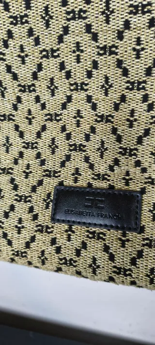Elisabetta Franchi Borsa Shopper Jacquard