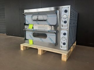 Horno para 4+4 pizzas 33cm Nuevo