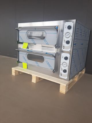 Horno para 4+4 pizzas 33cm Nuevo