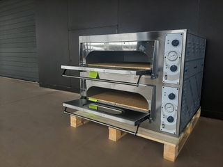 Horno para 4+4 pizzas 33cm Nuevo