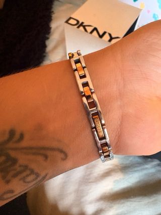 Reloj DKNY Mujer oro rosado y plateado 