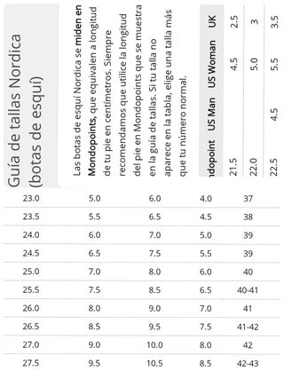 Botas de esquí NÓRDICA 60 HOT ROD