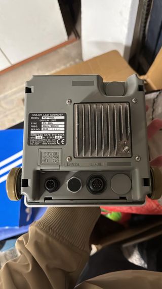 Sonda Furuno con transductor