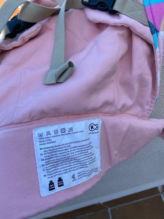 Mochila porteo bebé