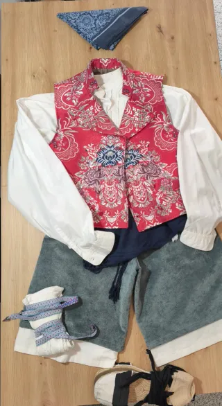 Traje fallero adulto