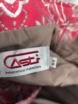 Traje fallero adulto