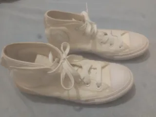 Bambas Converse Blancas Mujer