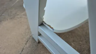 Trona evolutiva Hauck regulable blanca