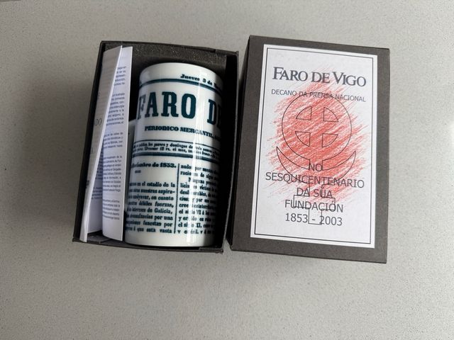 Taza Sargadelos Faro de Vigo