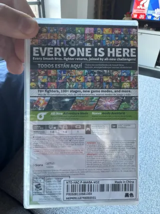 Sin Abrir - Super Smash Bros. Ultimate Nintendo Sw