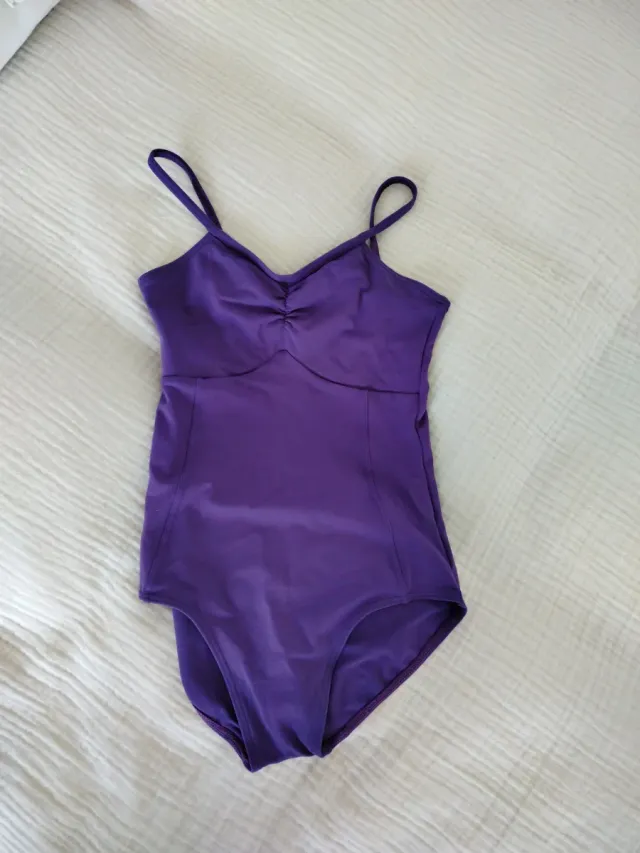 Body de baile morado