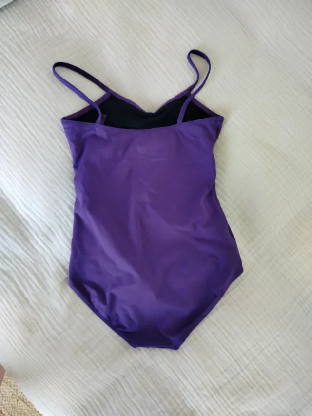 Body de baile morado