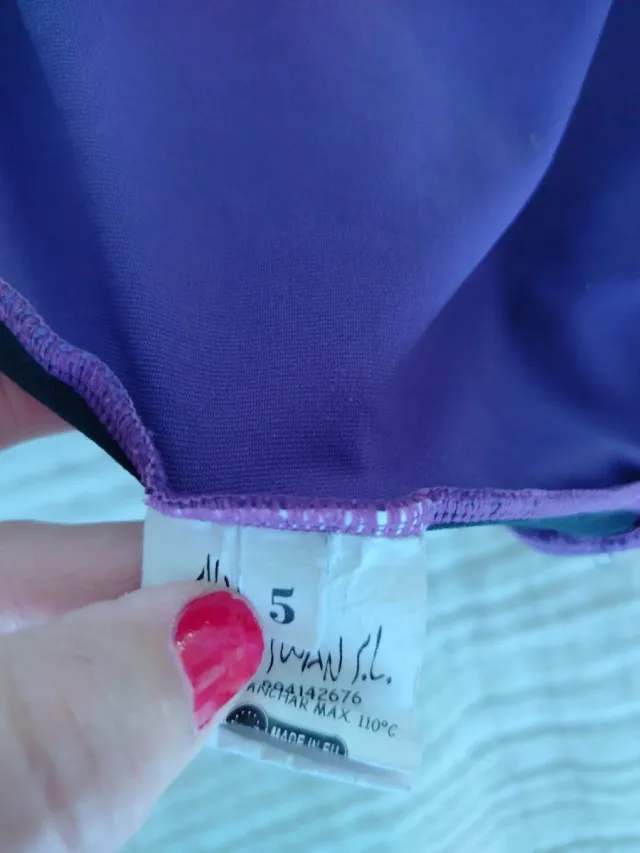 Body de baile morado