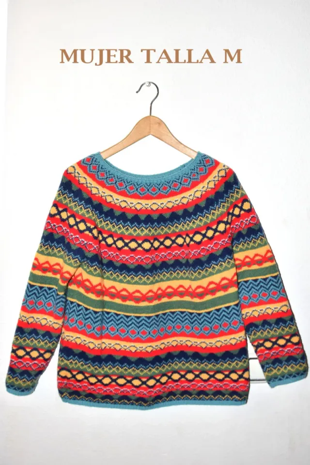 Jersey Mujer Talla M Multicolor